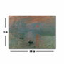 Wallity Lienzo Decorativo Claude Monet 70 x 100 cm